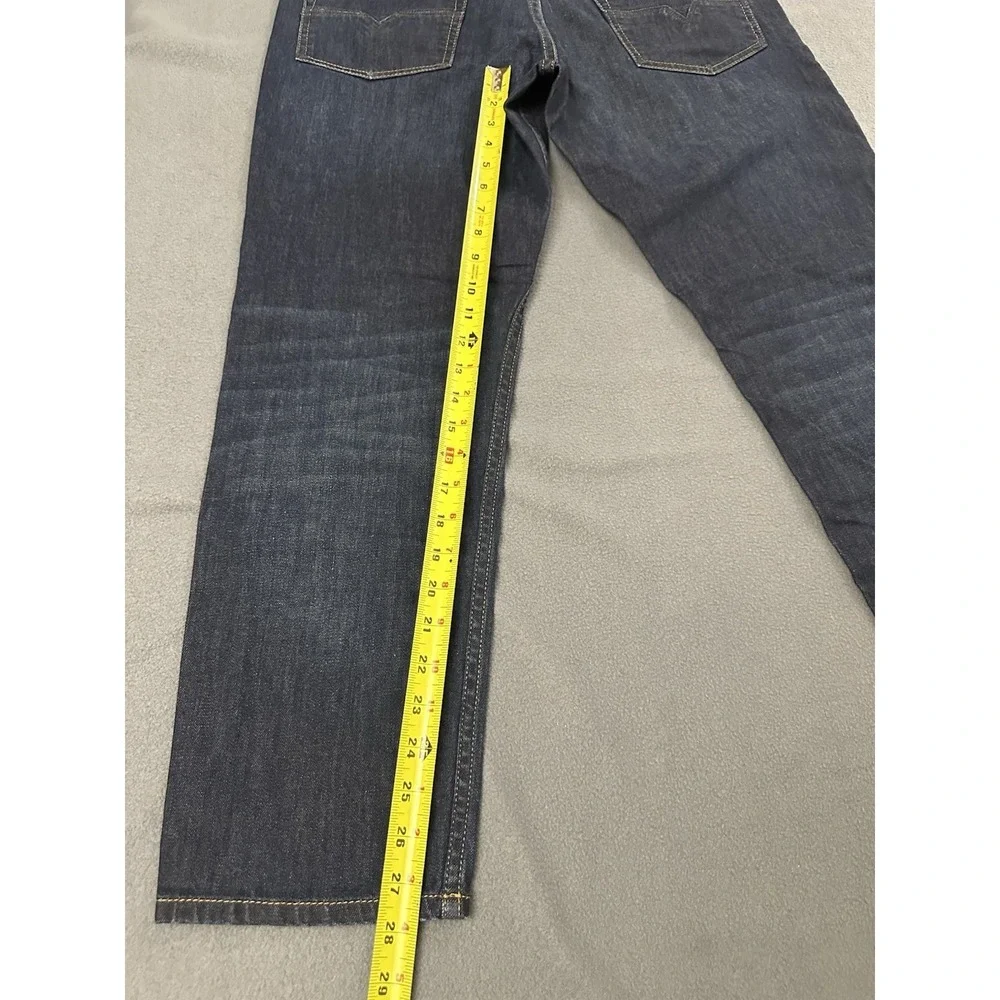 Diesel Men's Jeans Size 34x30 Larkee-Beex Regular Tapered RC57Z Dark Wash